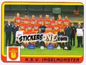 Figurina Team Photo - Football Belgium 2001-2002 - Panini