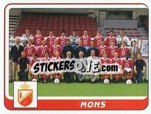 Sticker Team Photo - Football Belgium 2001-2002 n. 384 - Panini