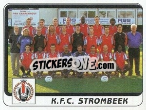 Cromo Team Photo - Football Belgium 2001-2002 n. 389 - Panini