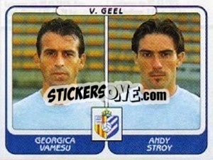 Figurina Georgica Vamesu / Andy Story - Football Belgium 2001-2002 n. 420 - Panini