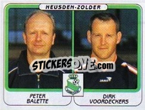 Figurina Peter Balette / Dirk Voordeckers - Football Belgium 2001-2002 n. 430 - Panini