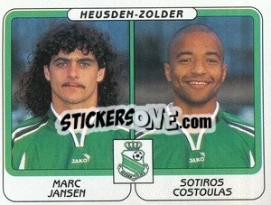 Figurina Marc jansen / Sotiros Costoulas - Football Belgium 2001-2002 n. 432 - Panini