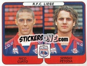 Sticker наклейка №445 - Football Belgium 2001-2002 n. 445 - Panini