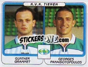Cromo Gunther Grammet / Georges Panagiotopoulos - Football Belgium 2001-2002 n. 485 - Panini