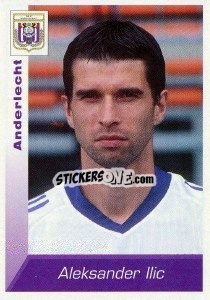 Sticker Aleksander Ilic - Football Belgium 2002-2003 - Panini