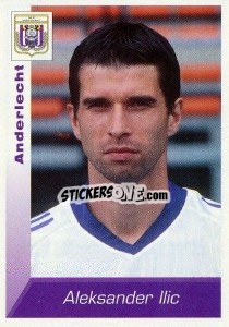 Sticker Aleksander Ilic - Football Belgium 2002-2003 n. 9 - Panini