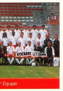Figurina Equipe - Football Belgium 2002-2003 - Panini