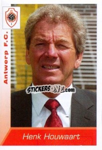 Sticker Henk Houwaart - Football Belgium 2002-2003 - Panini