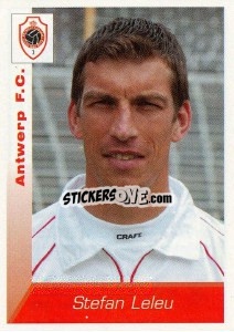 Sticker Stefan Leleu - Football Belgium 2002-2003 - Panini