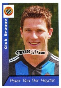 Figurina Peter van der Heyden - Football Belgium 2002-2003 - Panini