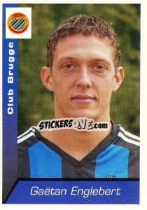Sticker Gaetan Englebert - Football Belgium 2002-2003 - Panini