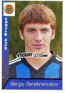 Figurina Sergiy Serebrennikov - Football Belgium 2002-2003 n. 71 - Panini