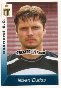 Sticker Istvan Dudas - Football Belgium 2002-2003 - Panini