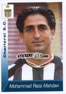 Sticker Mohammad Reza Mahdavi - Football Belgium 2002-2003 - Panini