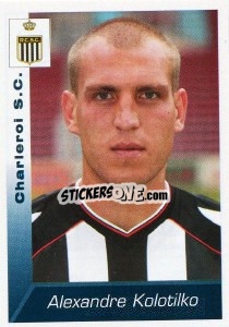 Sticker Alexandre Kolotilko - Football Belgium 2002-2003 n. 93 - Panini