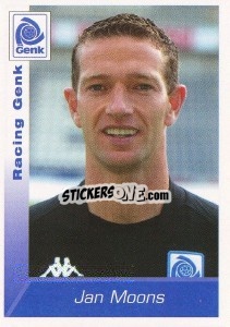 Sticker Jan Moons - Football Belgium 2002-2003 n. 100 - Panini