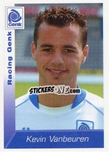 Sticker Kevin Vanbeuren - Football Belgium 2002-2003 n. 101 - Panini