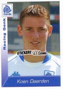 Sticker Koen Daerden - Football Belgium 2002-2003 n. 108 - Panini