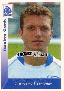 Sticker Thomas Chatelle - Football Belgium 2002-2003 - Panini