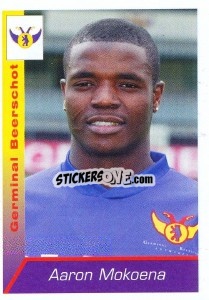 Sticker Aaron Mokoena - Football Belgium 2002-2003 - Panini