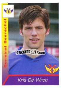 Sticker Kris De Wree - Football Belgium 2002-2003 n. 144 - Panini