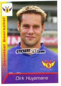 Sticker Dirk Huysmans - Football Belgium 2002-2003 - Panini