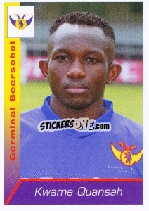 Sticker Kwame Quansah - Football Belgium 2002-2003 n. 150 - Panini