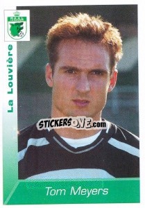 Figurina Tom Meyers - Football Belgium 2002-2003 - Panini