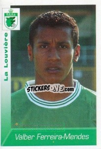 Sticker Valber Ferreira-Mendes - Football Belgium 2002-2003 - Panini