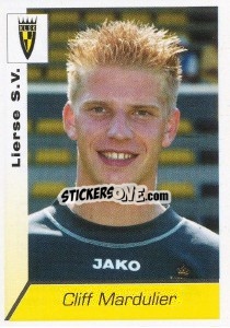 Sticker Cliff Mardulier - Football Belgium 2002-2003 n. 176 - Panini