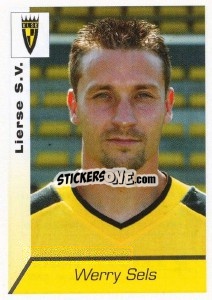 Figurina Werry Sels - Football Belgium 2002-2003 - Panini