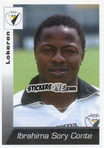 Sticker Ibrahima Sory Conte - Football Belgium 2002-2003 n. 197 - Panini