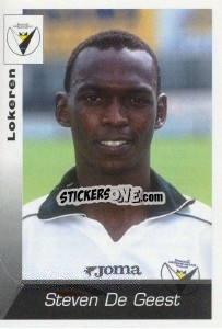 Sticker Steven De Geest - Football Belgium 2002-2003 - Panini