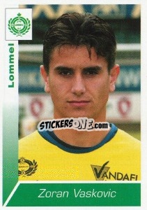 Sticker Zoran Vaskovic - Football Belgium 2002-2003 - Panini