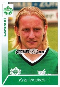 Sticker Kris Vincken - Football Belgium 2002-2003 - Panini
