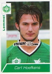 Sticker Carl Hoefkens - Football Belgium 2002-2003 n. 218 - Panini
