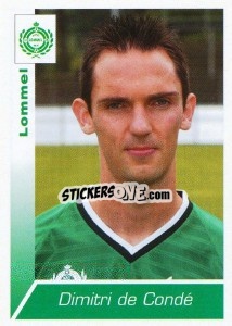 Sticker Dimitri de Conde - Football Belgium 2002-2003 - Panini