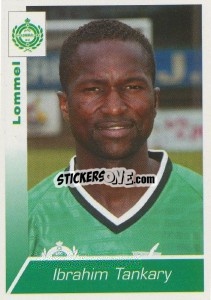 Cromo Ibrahim Tankary - Football Belgium 2002-2003 - Panini