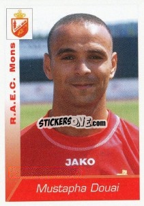 Sticker Mustapha Douai - Football Belgium 2002-2003 - Panini