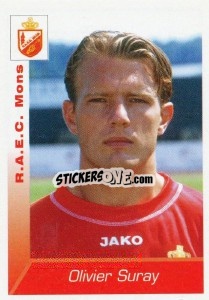 Sticker Olivier Suray - Football Belgium 2002-2003 - Panini