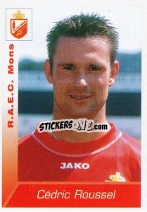 Sticker Cedric Roussel - Football Belgium 2002-2003 n. 265 - Panini