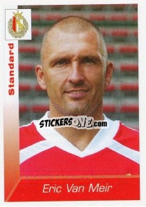 Sticker Eric Van Meir - Football Belgium 2002-2003 - Panini