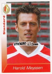 Cromo Harold Meyssen - Football Belgium 2002-2003 n. 299 - Panini