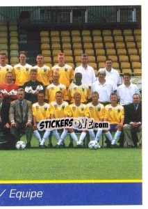 Sticker Equipe - Football Belgium 2002-2003 - Panini