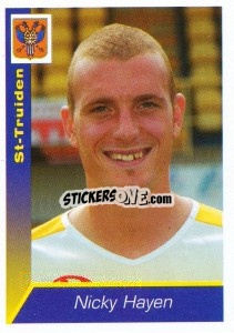 Sticker Nicky Hayen - Football Belgium 2002-2003 - Panini