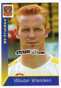 Sticker Wouter Vrancken - Football Belgium 2002-2003 n. 315 - Panini