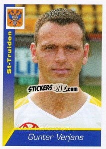 Sticker Gunter Verjans - Football Belgium 2002-2003 - Panini