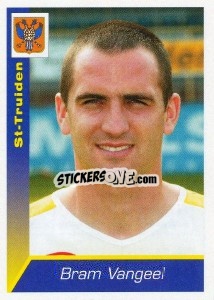 Sticker Bram Vangeel - Football Belgium 2002-2003 - Panini