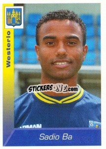Sticker Sadio Ba - Football Belgium 2002-2003 n. 332 - Panini