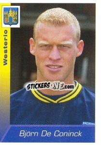 Sticker Bjorn De Coninck - Football Belgium 2002-2003 - Panini
